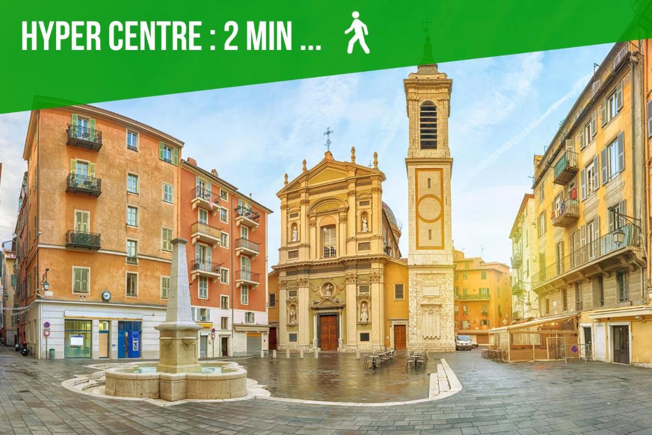 Apartament Duplex Le Gesu - Heart Of Old Town - Modern - Wifi - Clim Nicea Zewnętrze zdjęcie